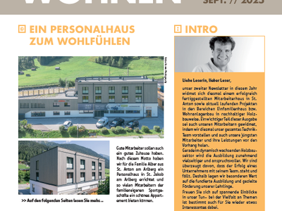 Newsletter Lebendiges Wohnen